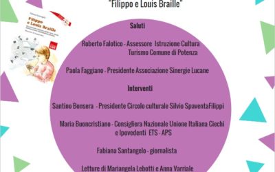 12 Maggio 2018 Presentazione libro “Filippo e Louis Braille”