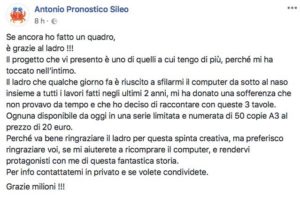 Antonio Pronostico su Facebook