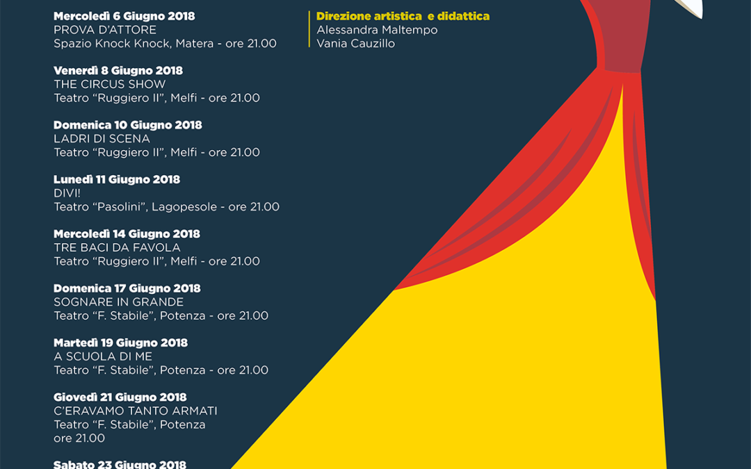 Dal 6 al 23 giugno la rassegna “Chi è di scena?” con gli allievi della Scuola sull’Albero