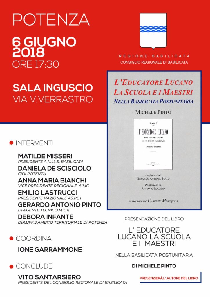 L'educatore Lucano La Scuola e I Maestri nella Basilicata Postunitaria