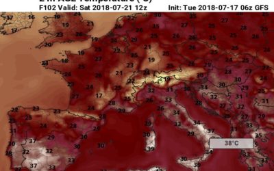 Previsioni meteo in Basilicata dal 20 al 23 Luglio (a cura di Germano Di Leo)