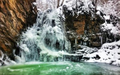 Non tutto il Mal(tempo) vien per nuocere, lo spettacolo di ghiaccio delle Cascate di San Fele