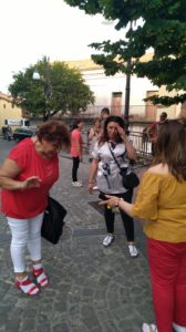 Alcuni partecipanti al flash mob