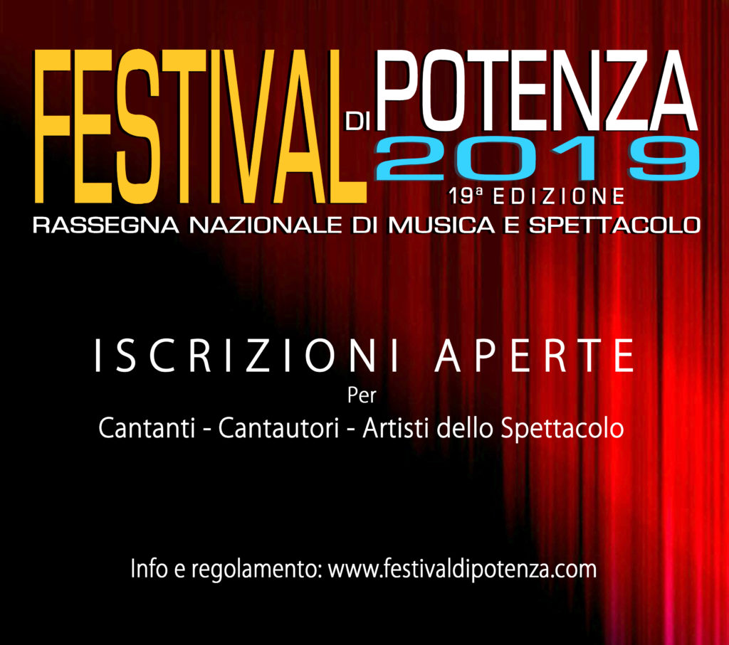 festival di Potenza 2019